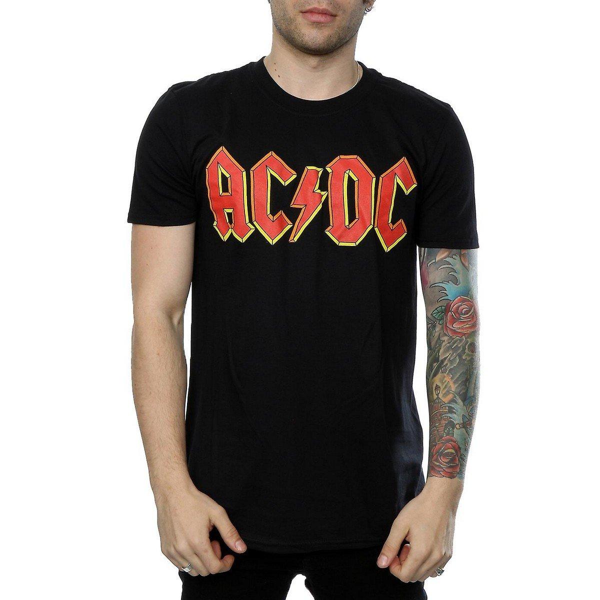 Acdc Tshirt Herren Schwarz L von AC/DC