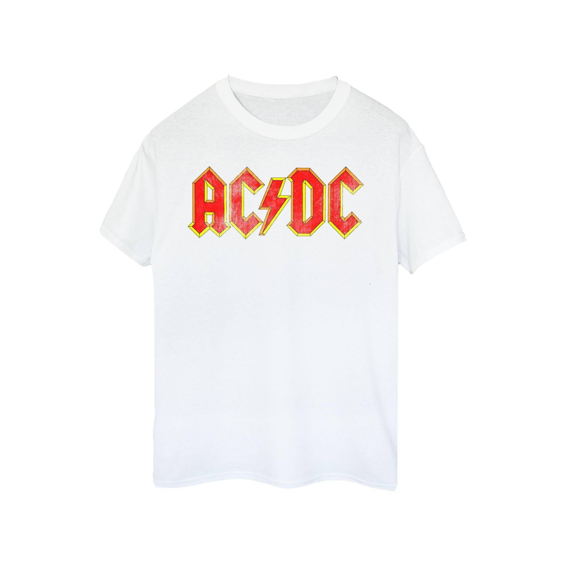 Acdc Tshirt Herren Weiss XL von AC/DC