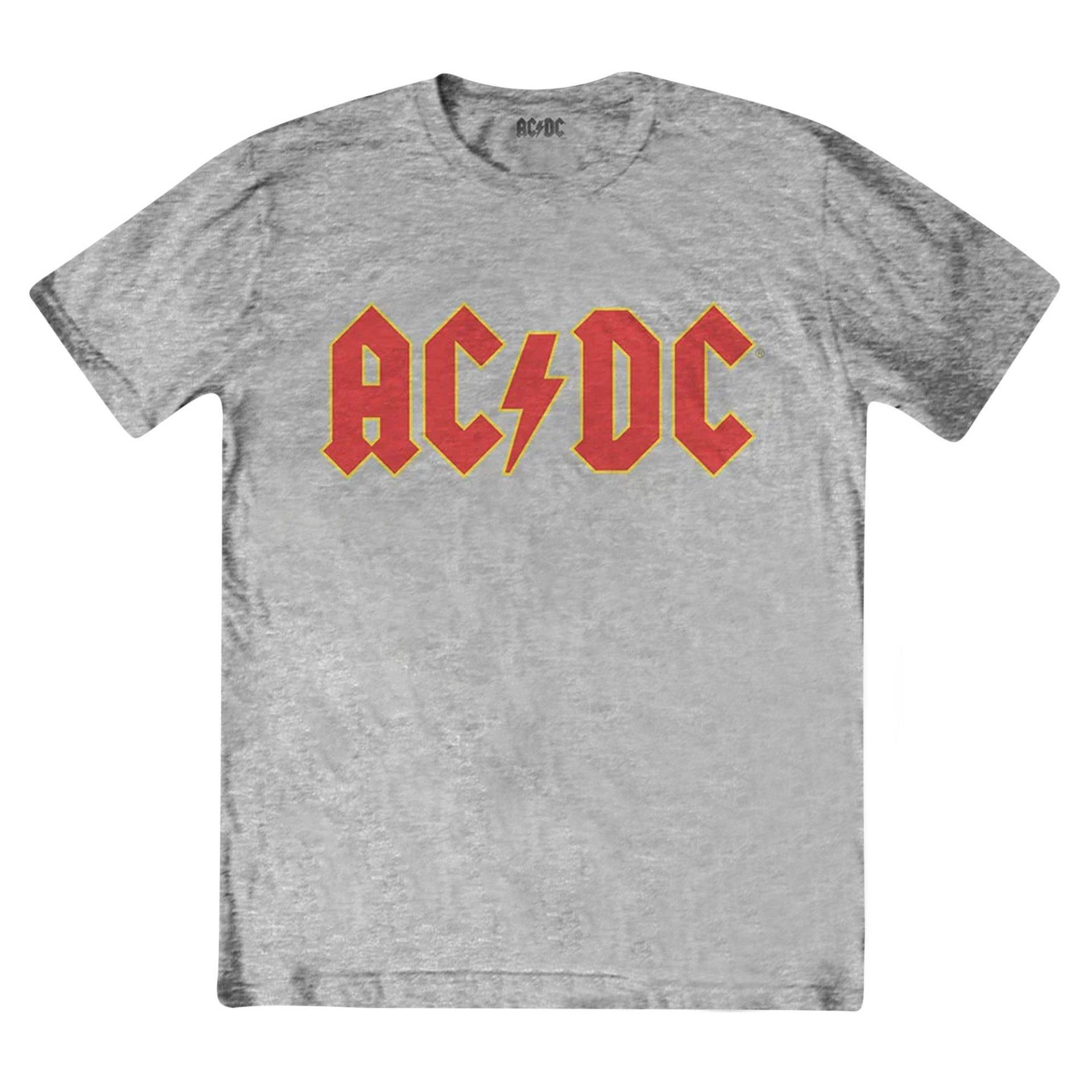 Acdc Tshirt Jungen Grau 128 von AC/DC