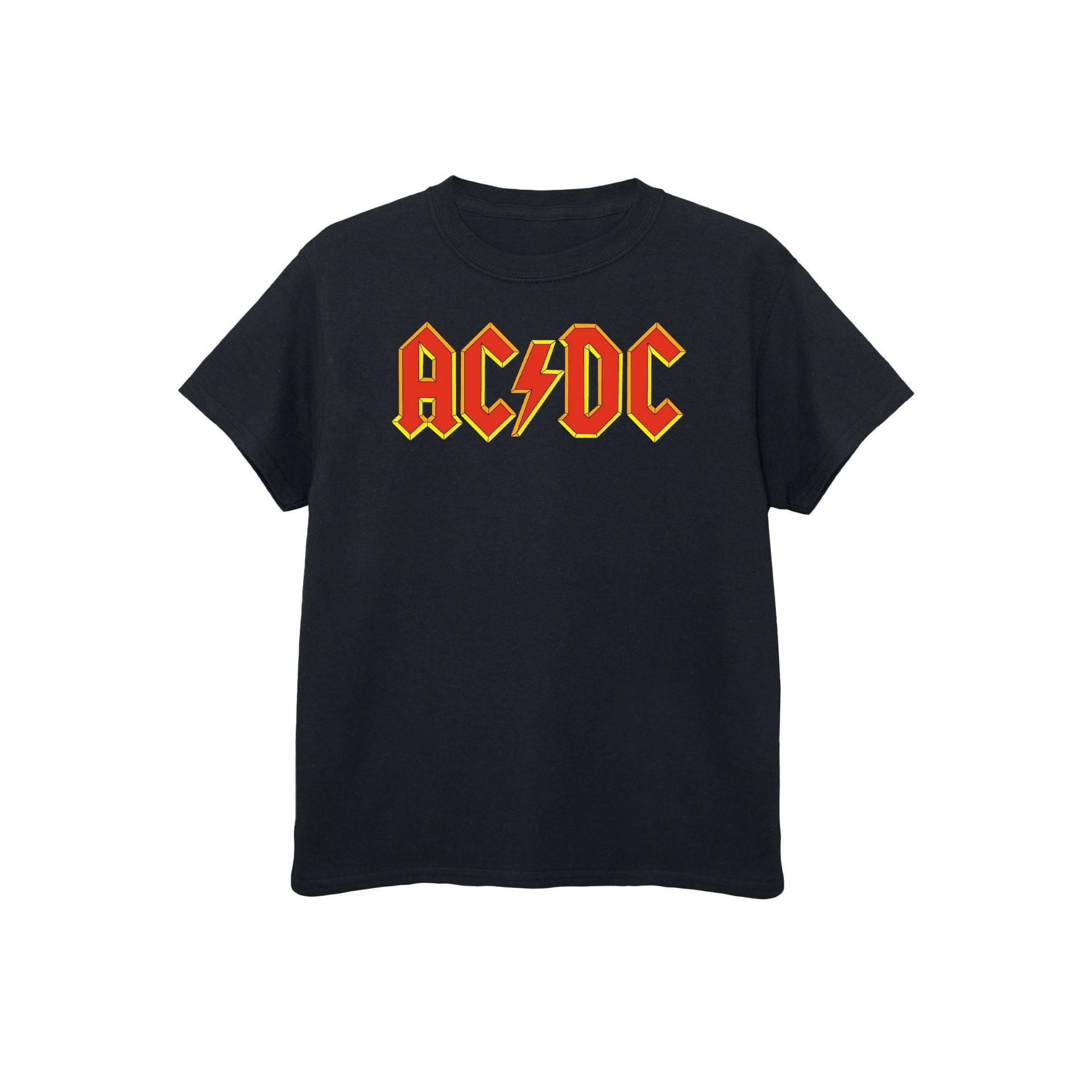 Acdc Tshirt Jungen Schwarz 128 von AC/DC