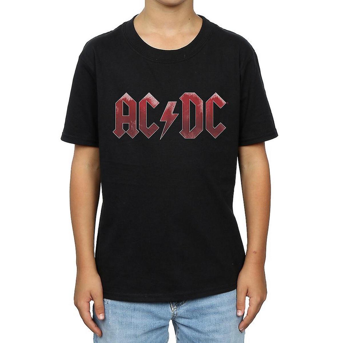 Acdc Tshirt Jungen Schwarz 152-158 von AC/DC