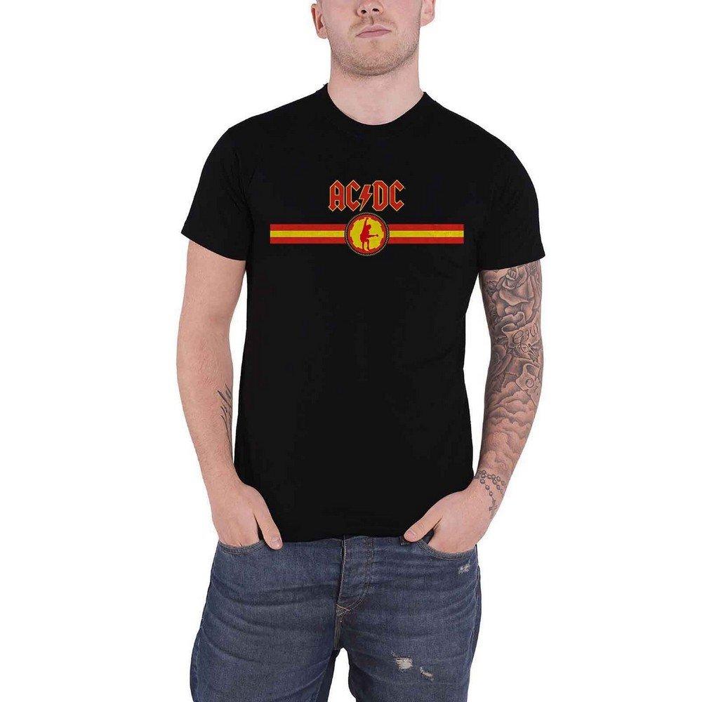 Acdc Tshirt Logo Damen Schwarz M von AC/DC