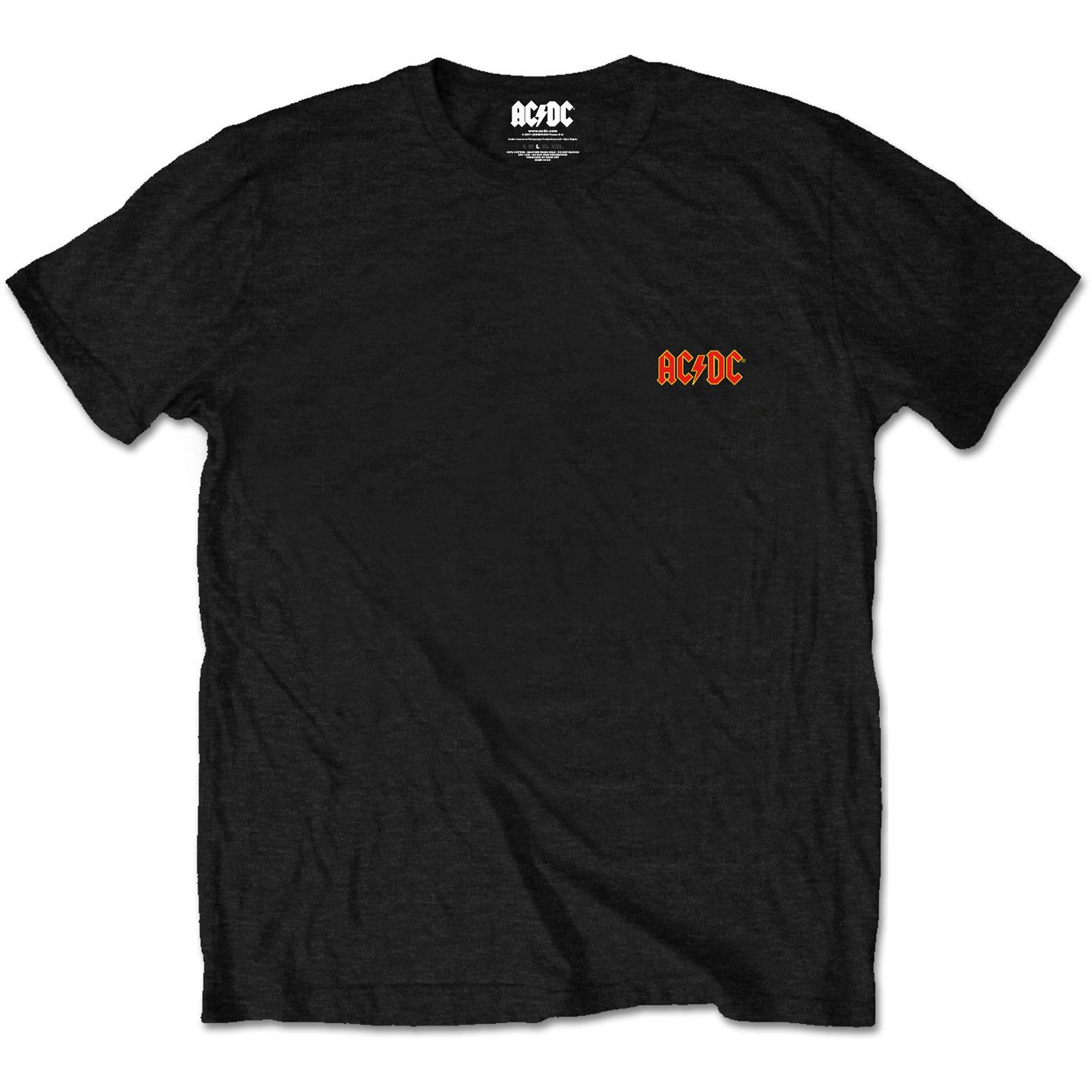 Acdc Tshirt Logo Damen Schwarz XL von AC/DC
