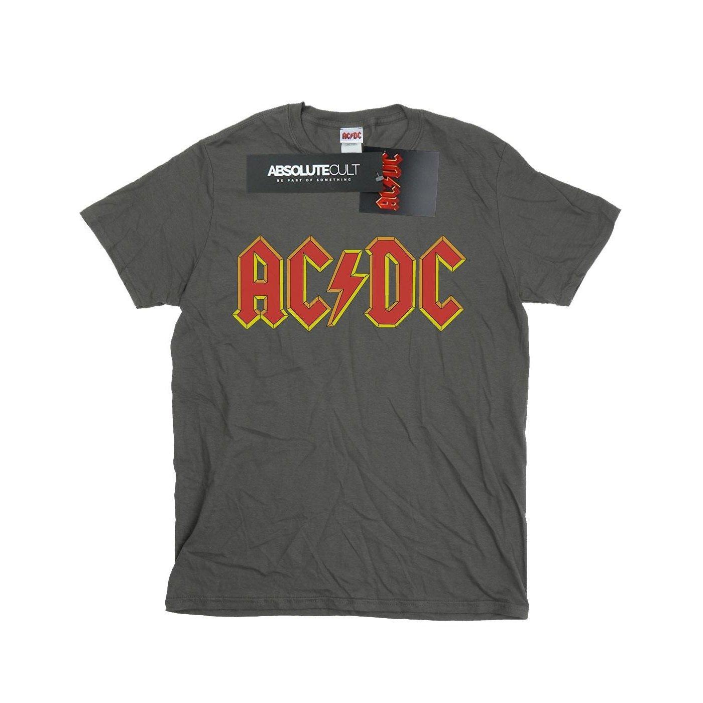 Acdc Tshirt Mädchen Charcoal Black 116 von AC/DC