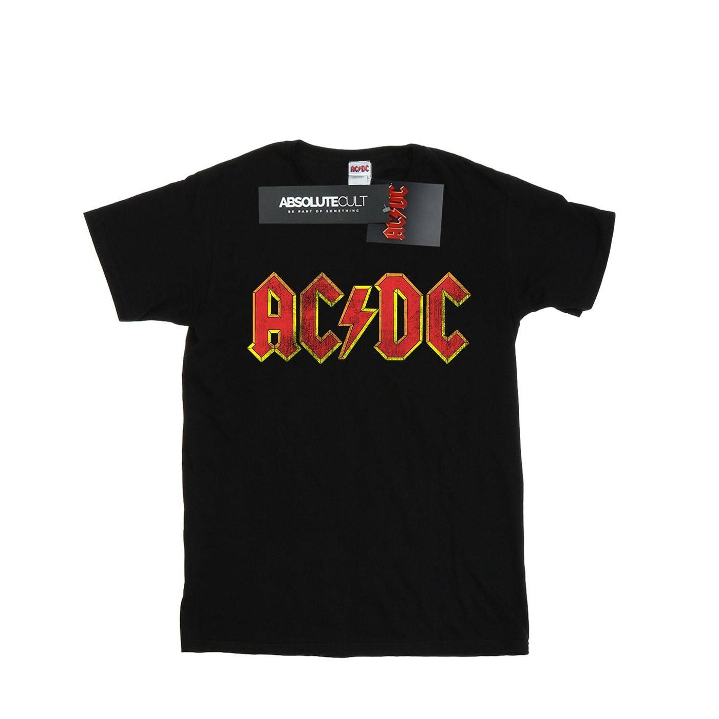 Acdc Tshirt Mädchen Schwarz 128 von AC/DC