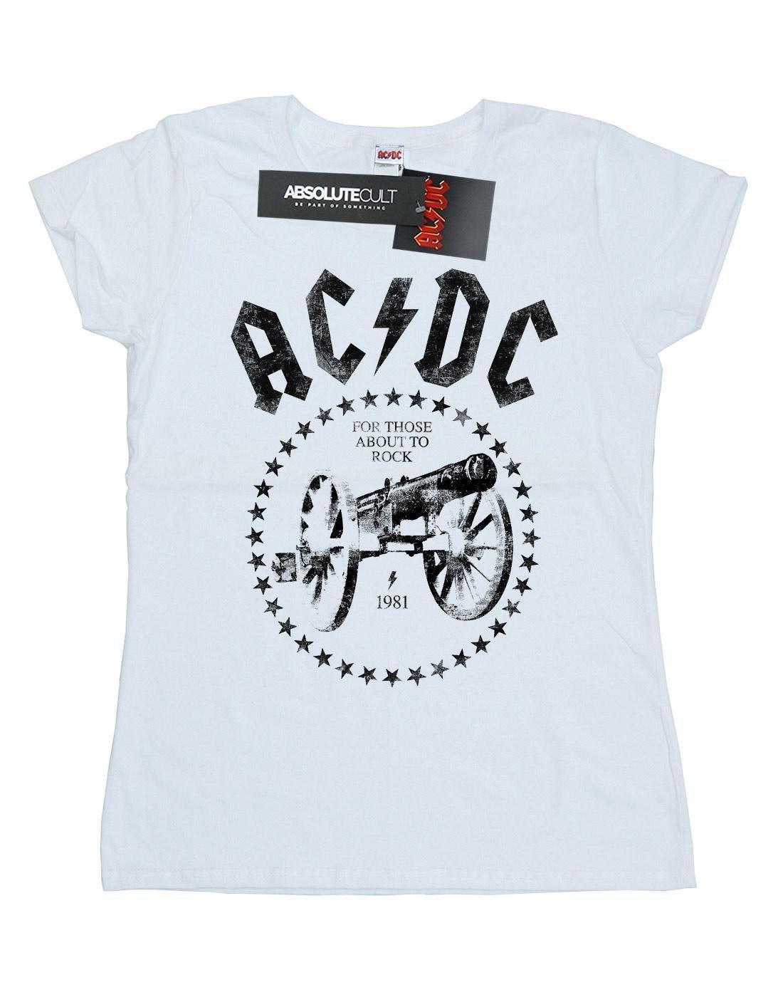 Acdc We Salute You Cannon Sweatshirt Damen Schwarz M von AC/DC