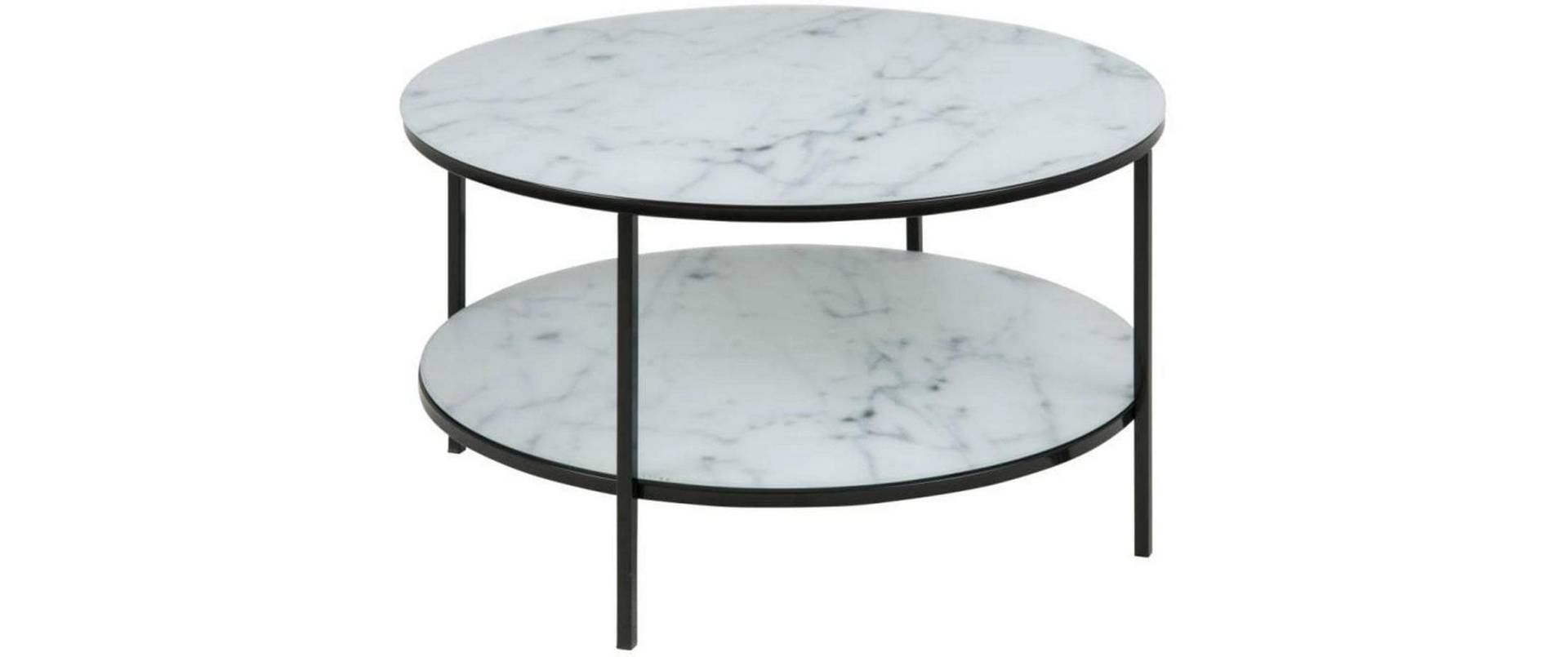 AC Design Beistelltisch »Alisma Ø 80 x 45 cm Schwarz/Weiss« AC Design Beistelltisch »Alisma Ø 80 x 45 cm Schwarz/Weiss« von AC Design