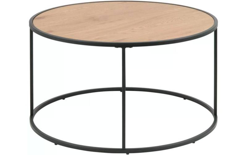 AC Design Beistelltisch »Seaford Rund Nature/Schwarz« von AC Design