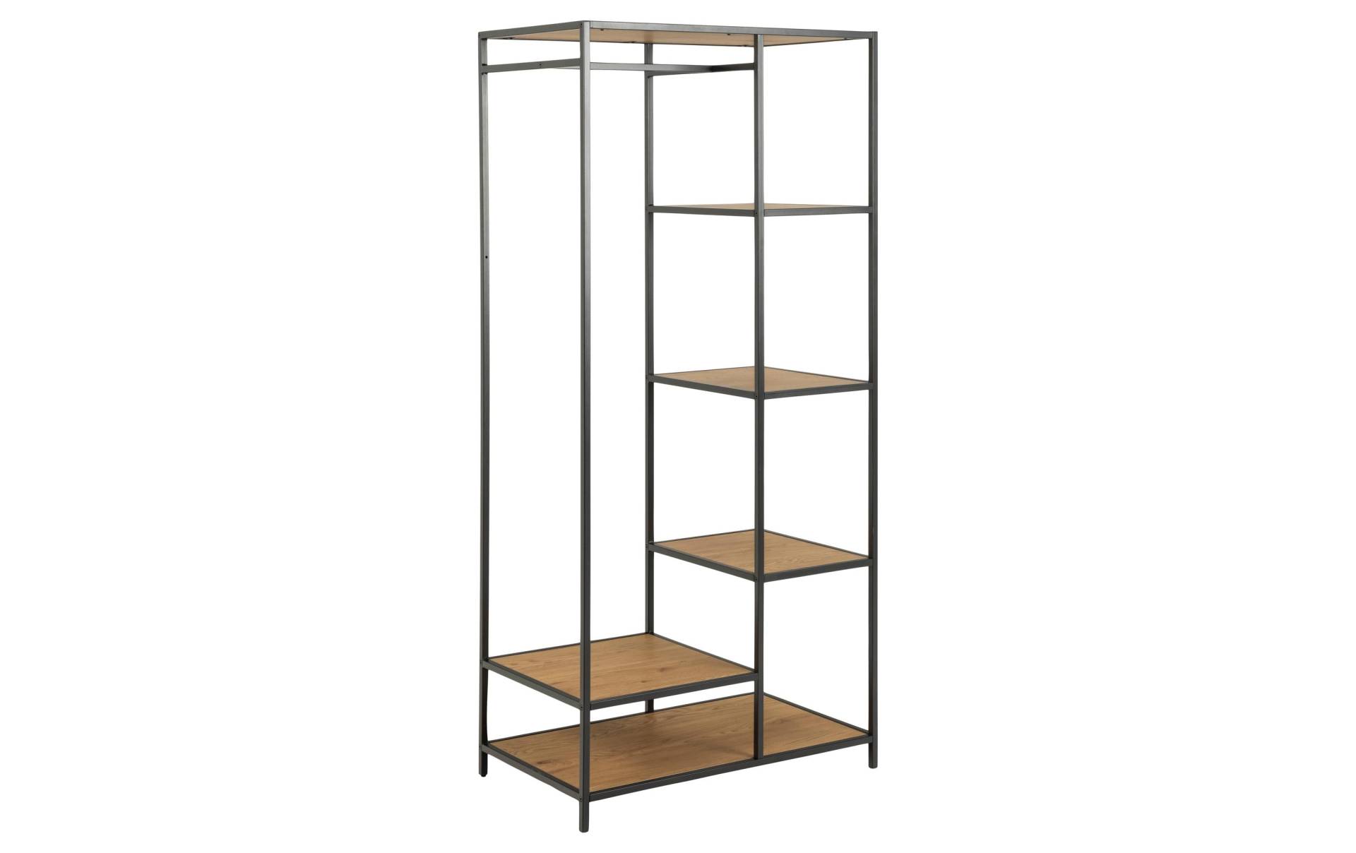AC Design Garderobenständer »Seaford 77 x 45 x 165 cm, Eiche/Schwarz« AC Design Garderobenständer »Seaford 77 x 45 x 165 cm, Eiche/Schwarz« von AC Design