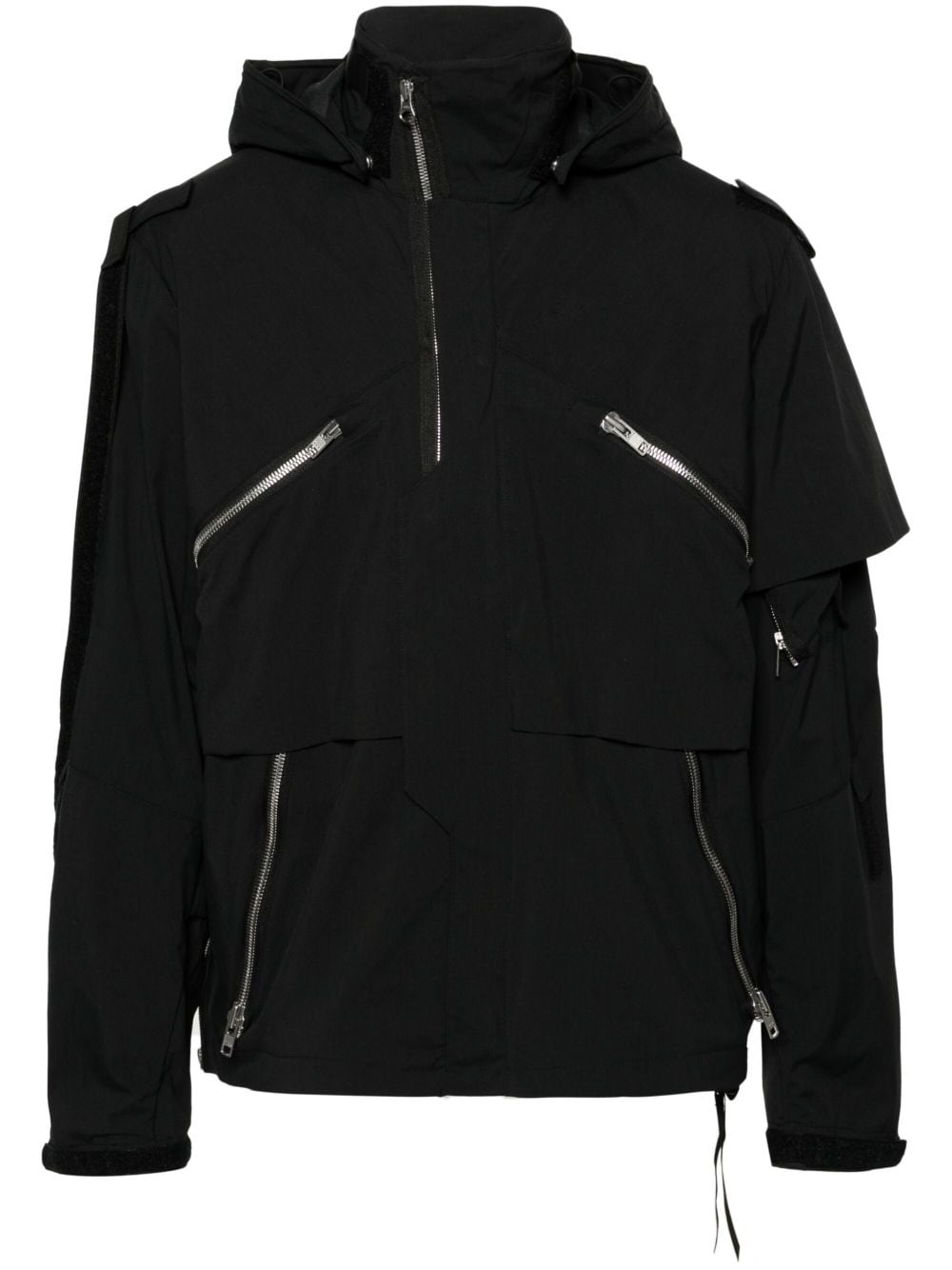 ACRONYM Encapsulated Interops hooded jacket - Black von ACRONYM