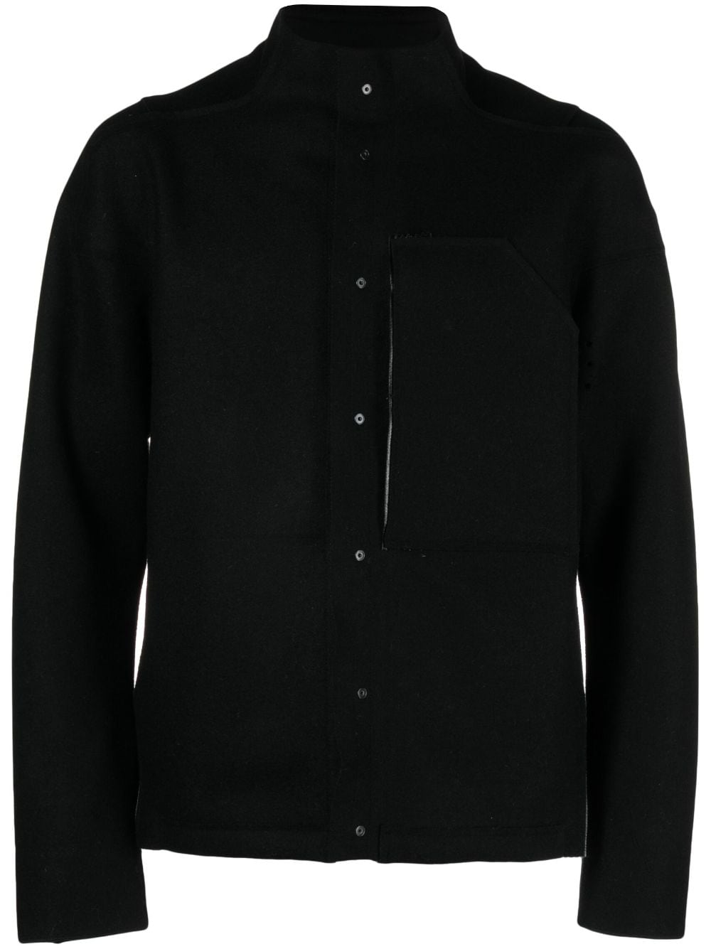 ACRONYM J70-BU wool shirt jacket - Black von ACRONYM
