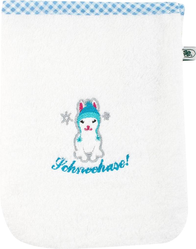 ADELHEID Waschlappen »Schneehase Waschlappen«, (3 St.), mit Paspel und Stickerei von ADELHEID