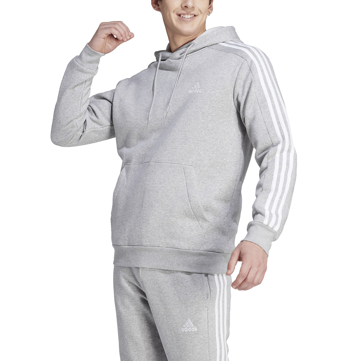 Essentials Kapuzensweatshirt, 3 Stripes von ADIDAS SPORTSWEAR