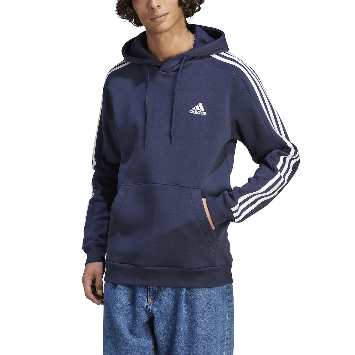 Essentials Kapuzensweatshirt, 3 Stripes von ADIDAS SPORTSWEAR