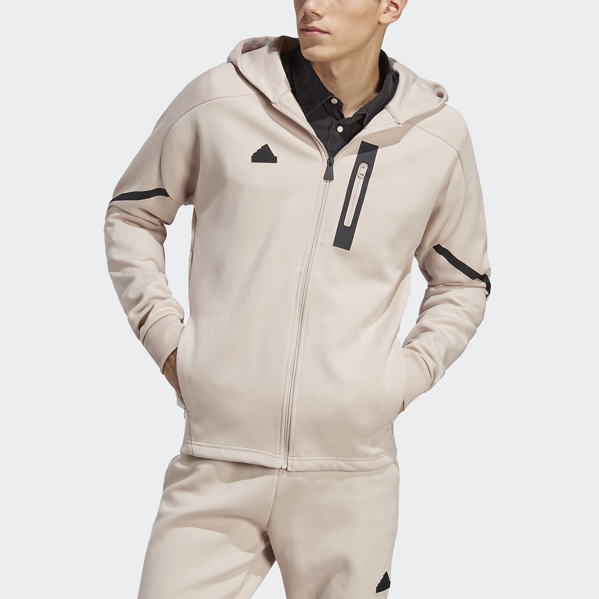 Kapuzensweatjacke mit Taschen von ADIDAS SPORTSWEAR