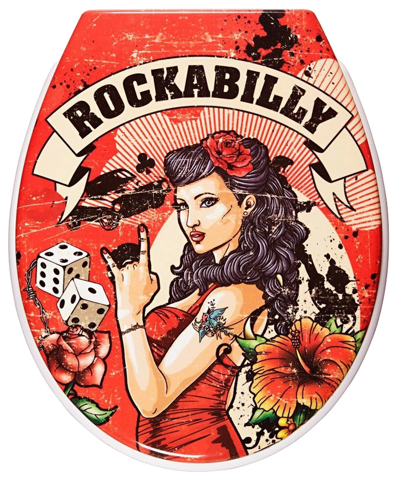 ADOB WC-Sitz »Rockabilly« von ADOB