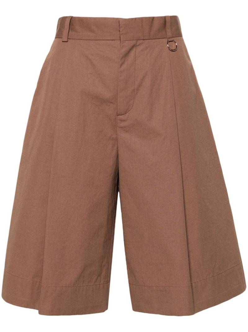 AERON Bristol ring-detail tailored shorts - Brown von AERON