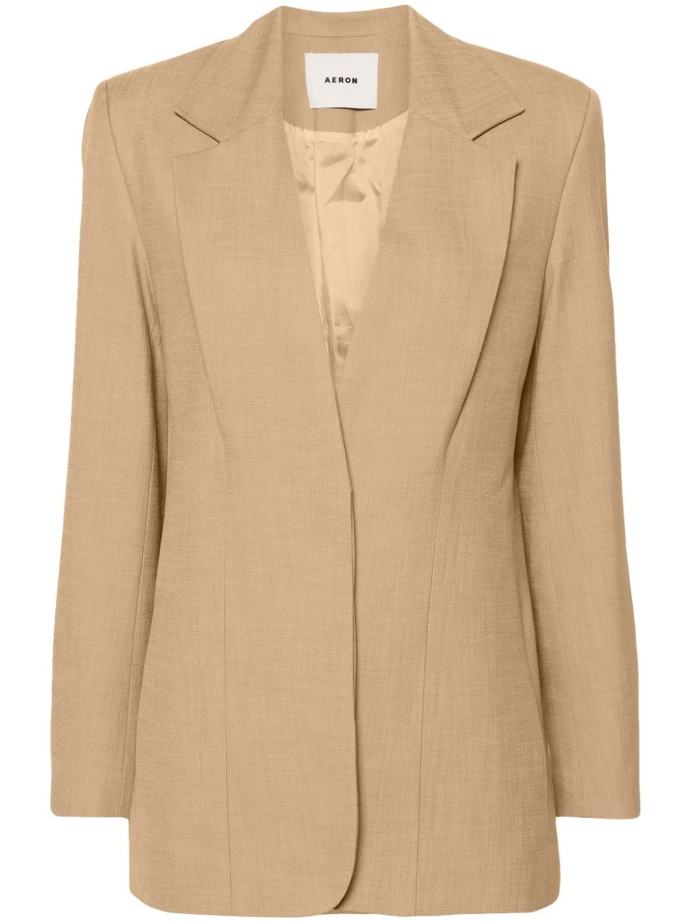 AERON Flambe notch-lapels blazer - Neutrals von AERON