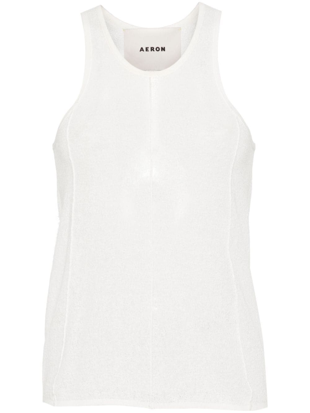 AERON Kismet semi-sheer top - White von AERON