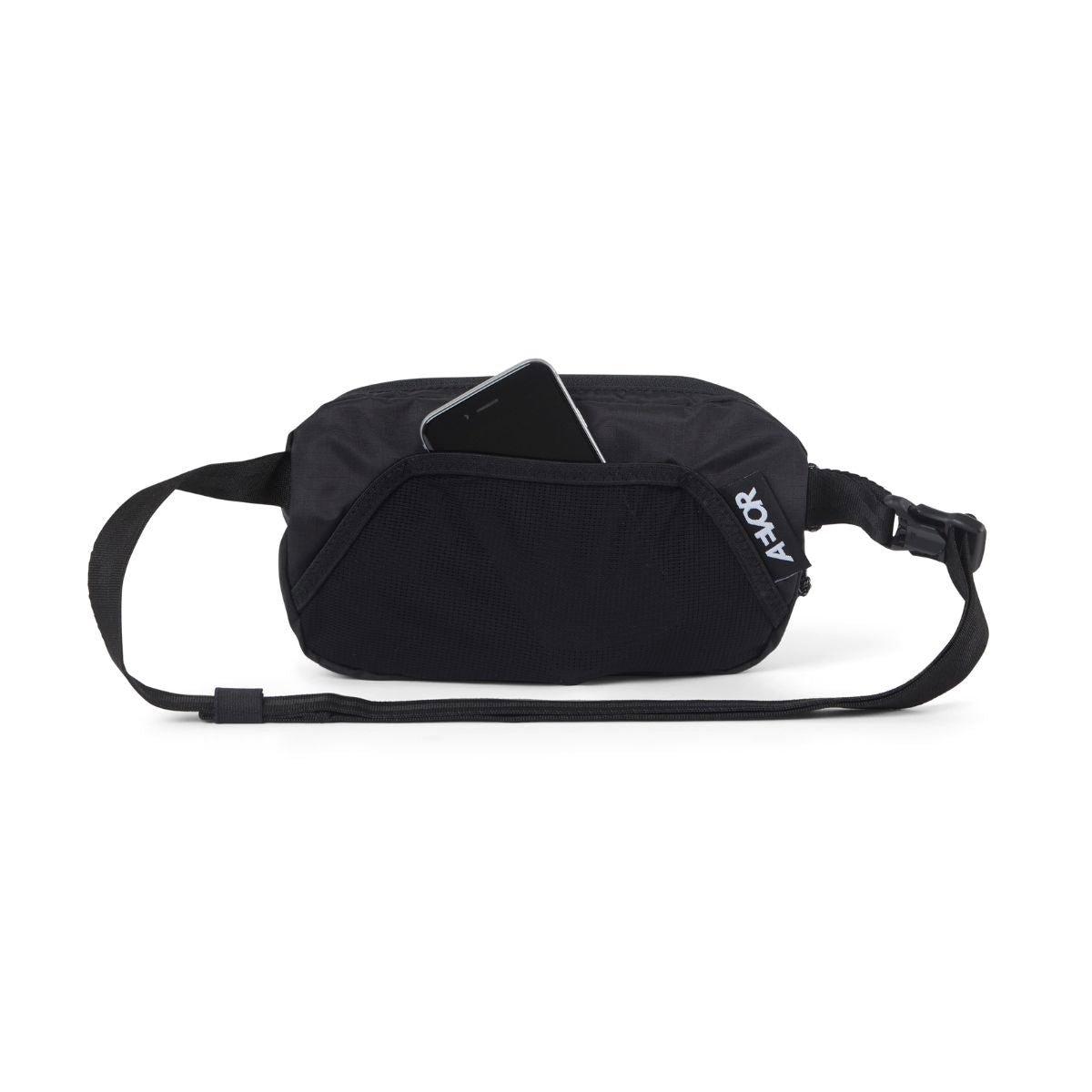 Hip Bag Ease Ripstop Black - Bauchtasche Unisex von AEVOR