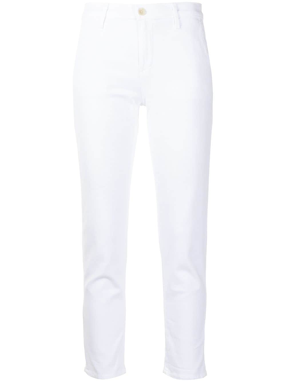 AG Jeans cropped skinny jeans - White von AG Jeans