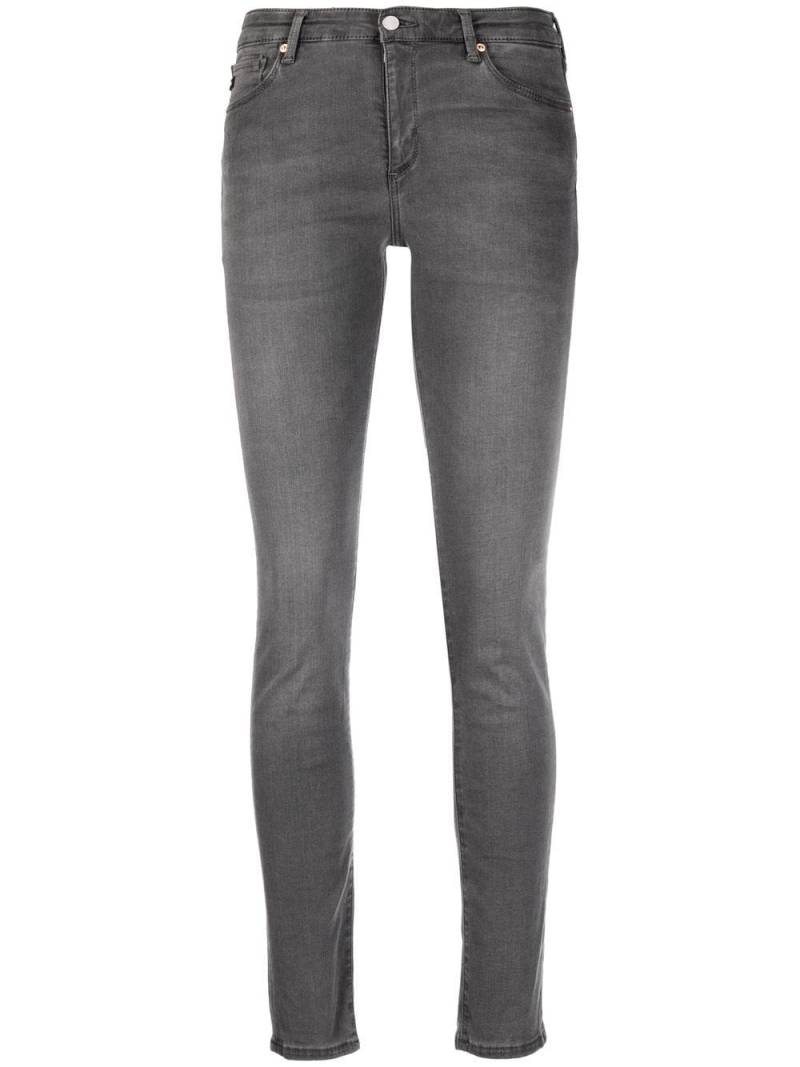 AG Jeans high-rise skinny jeans - Grey von AG Jeans