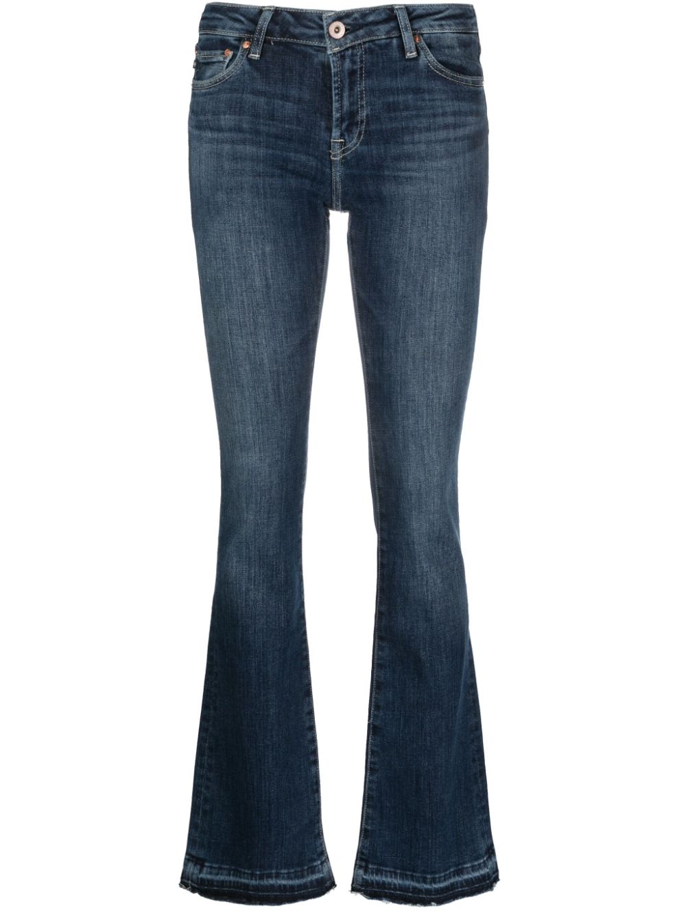 AG Jeans low-rise bootcut jeans - Blue von AG Jeans