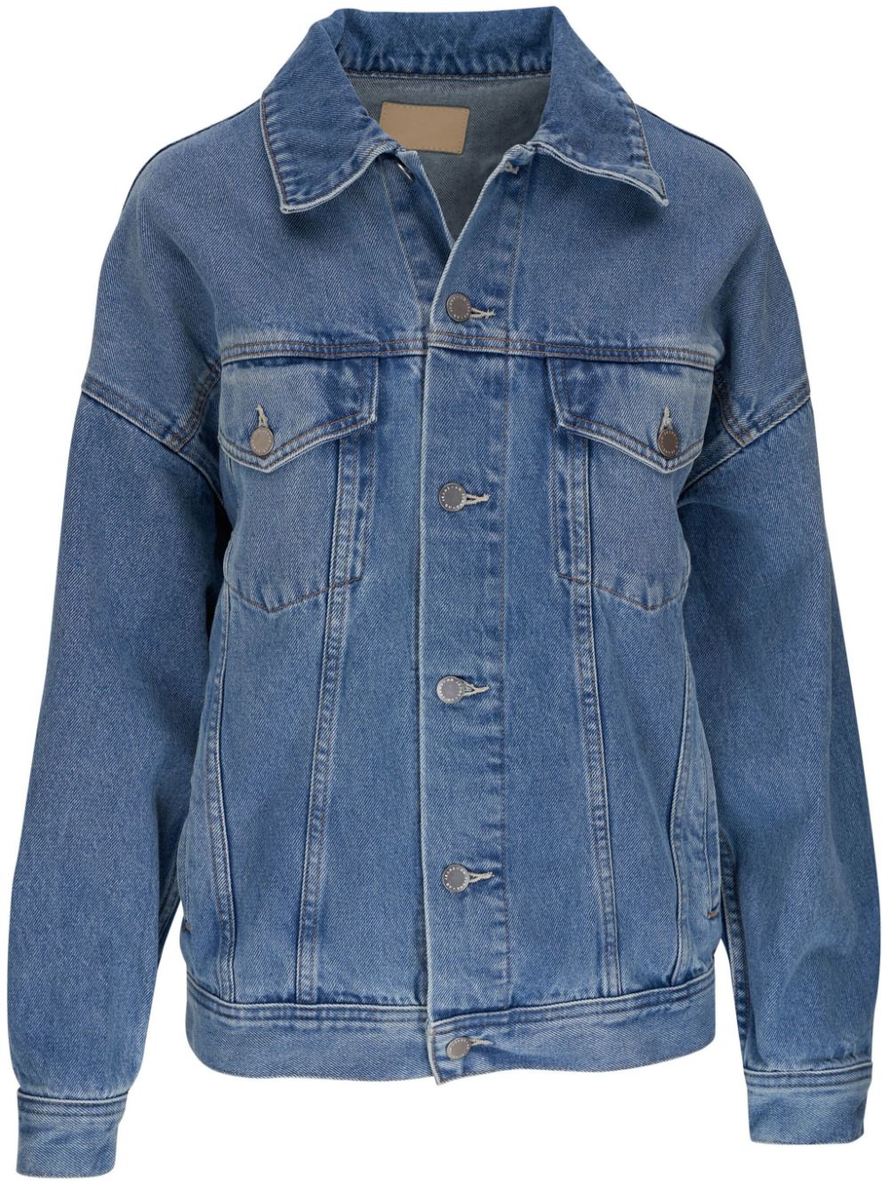 AG Jeans spread-collar denim jacket - Blue von AG Jeans