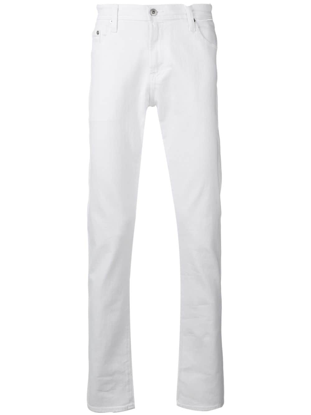 AG Jeans straight leg jeans - White von AG Jeans