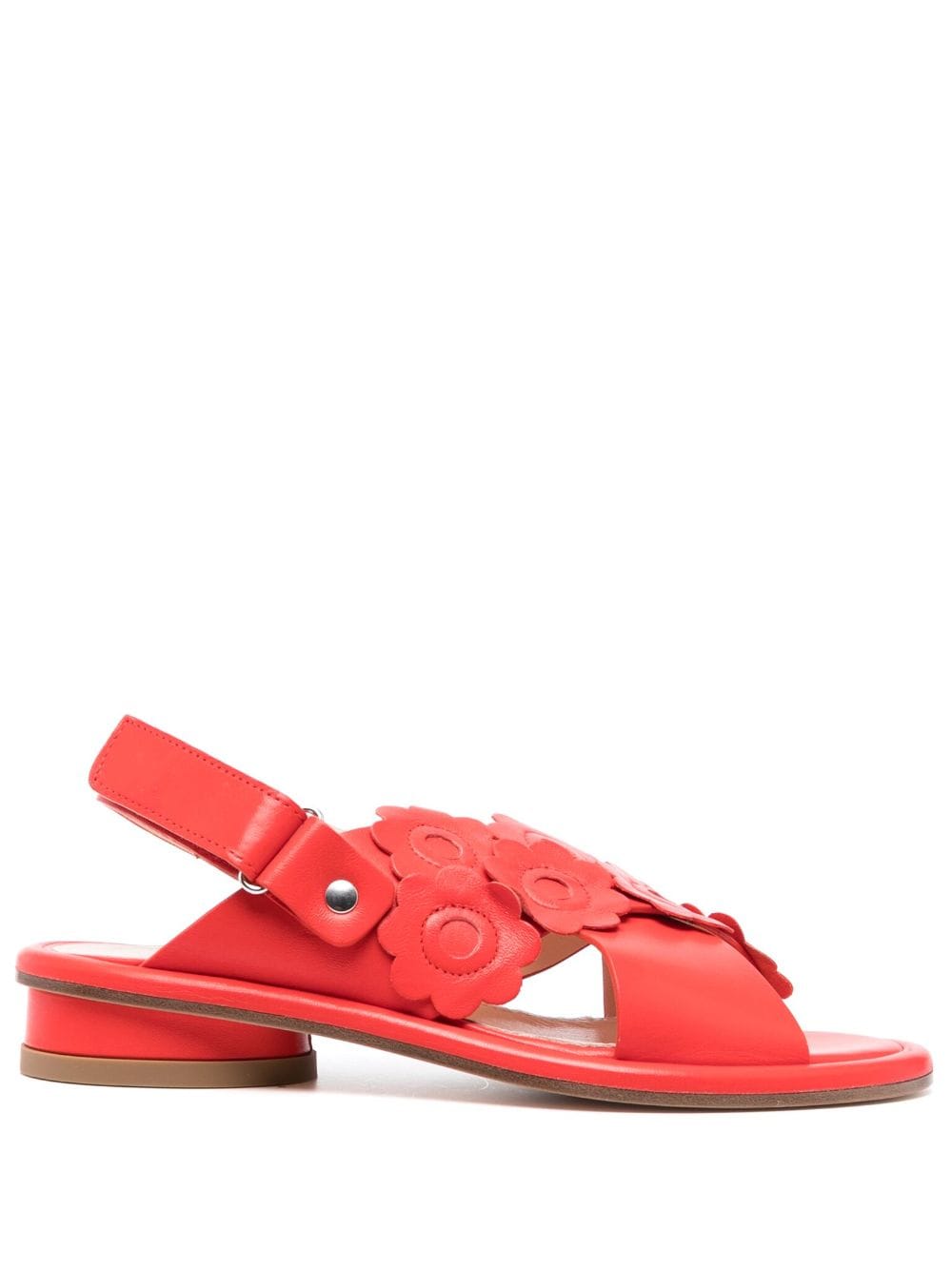 AGL Alison 35mm leather sandals - Red von AGL