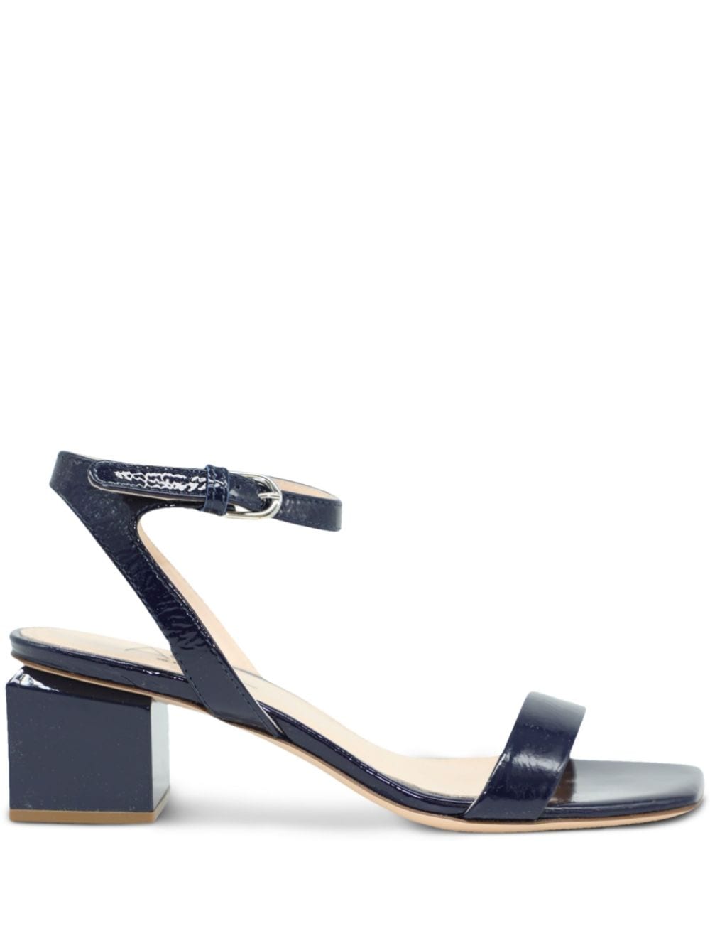 AGL Angie 60mm patent-leather sandals - Blue von AGL