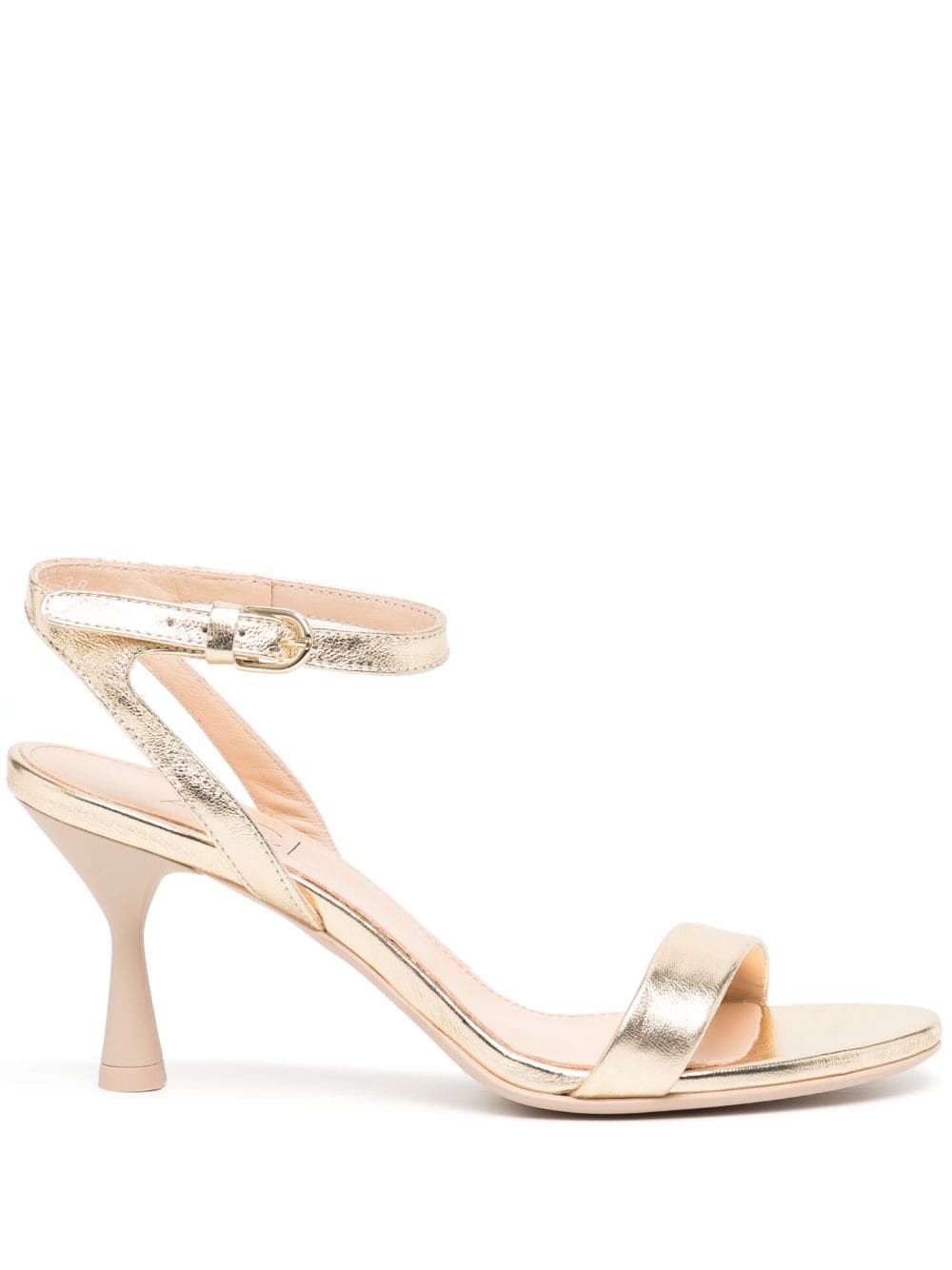 AGL Belinda leather sandals - Gold von AGL