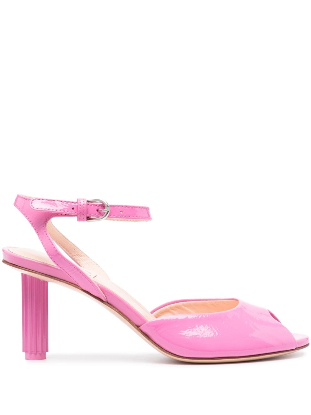 AGL Dorica 65mm leather sandals - Pink von AGL