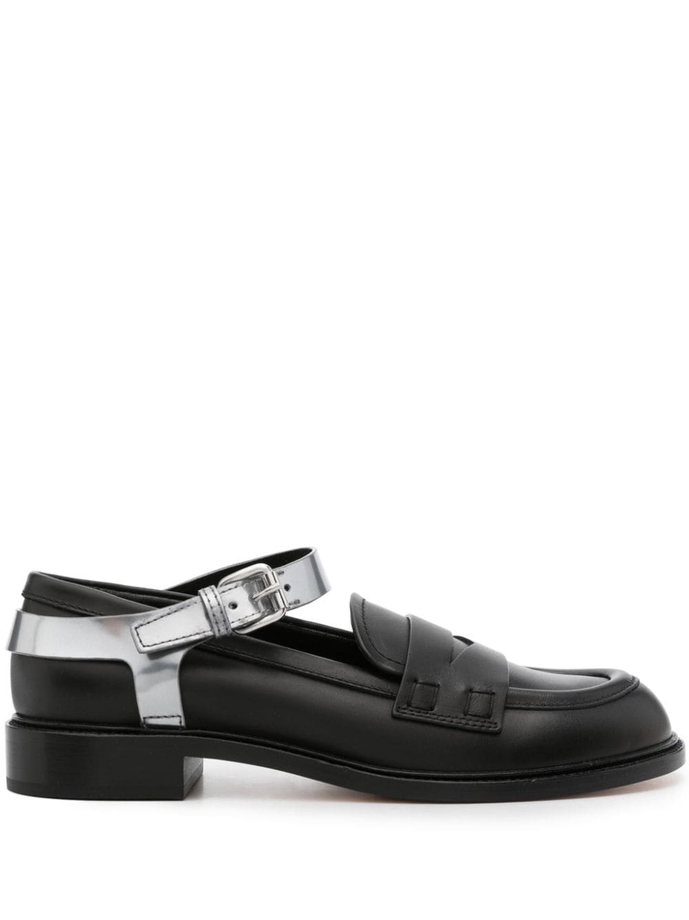 AGL Olivia leather loafers - Black von AGL