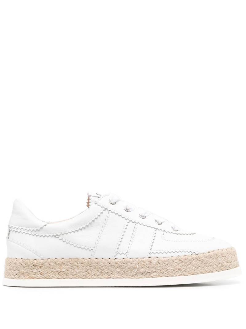 AGL lace-up low-top sneakers - White von AGL