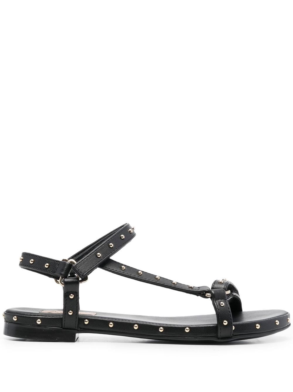 AGL stud-detailing open-toe sandals - Black von AGL