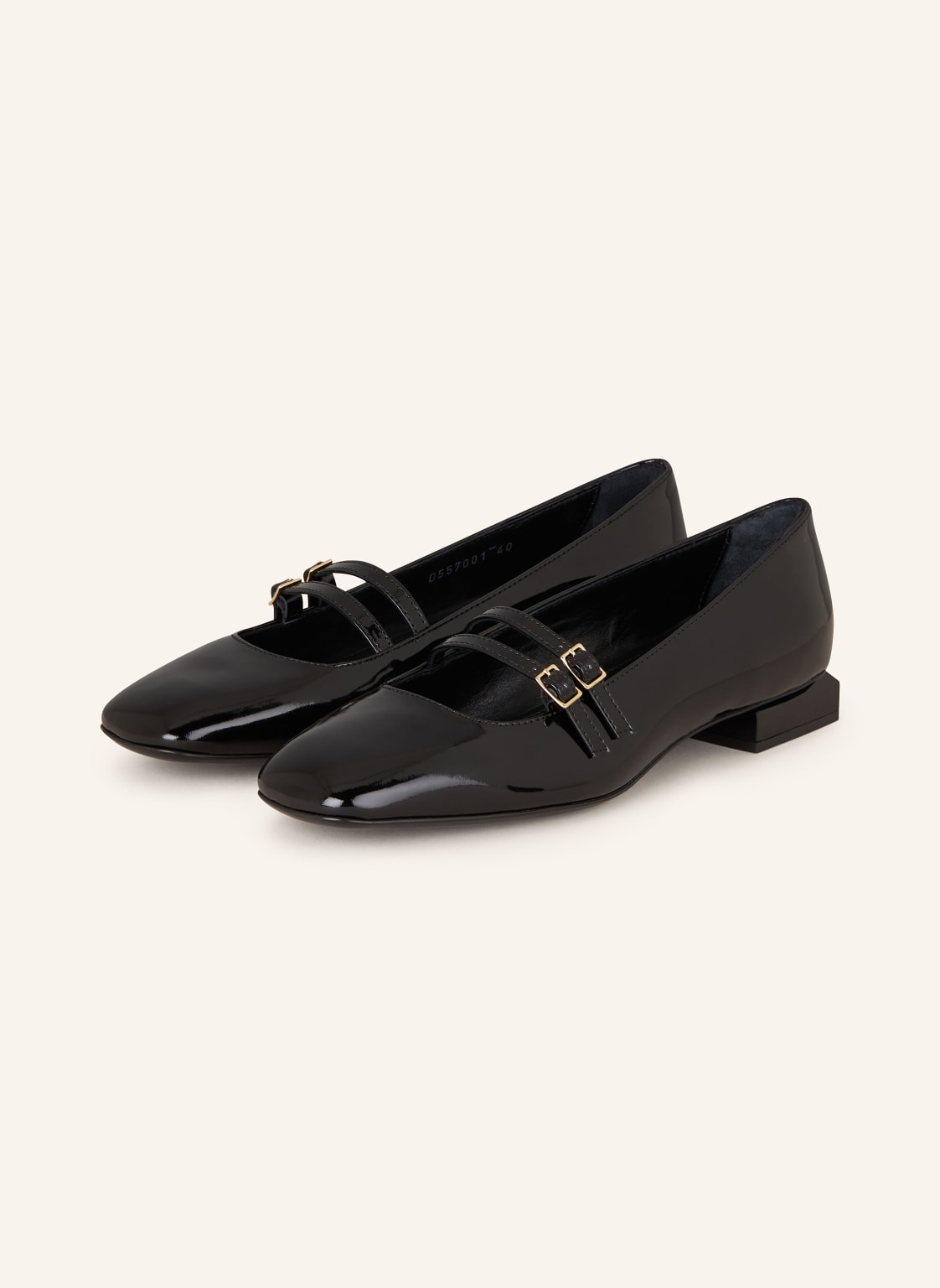 Agl Mary-Jane-Ballerinas Angie schwarz Agl Mary-Jane-Ballerinas Angie schwarz von AGL