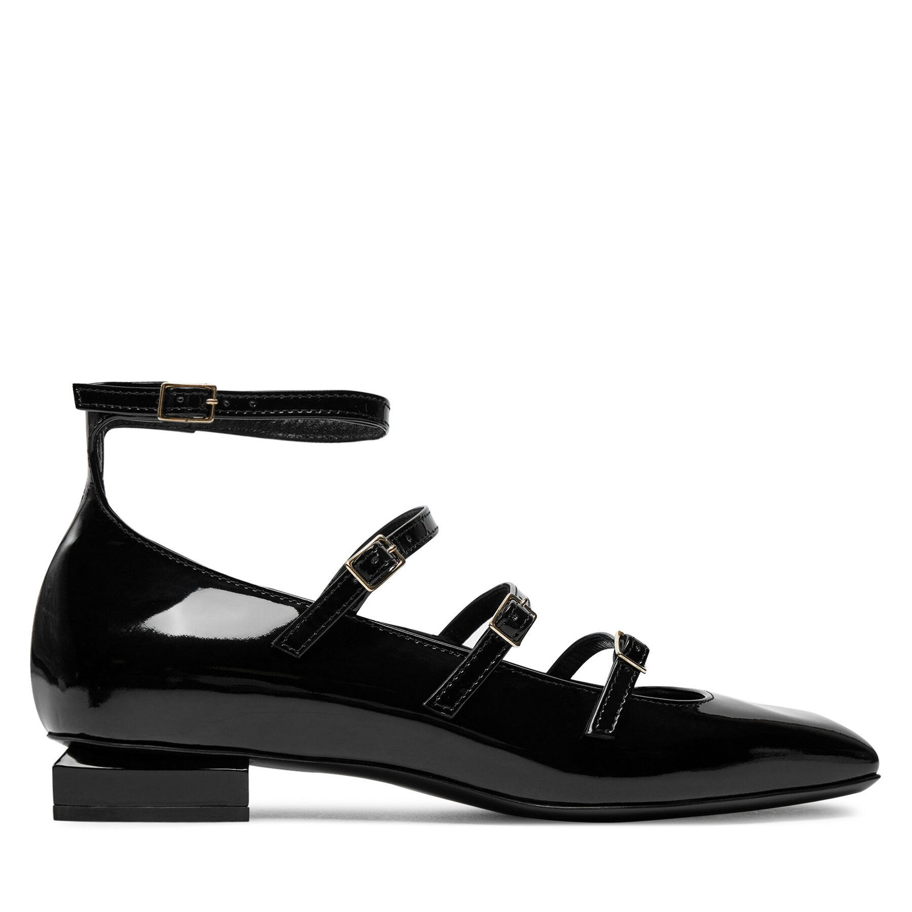 Ballerinas AGL Angie L Straps D557003PCMOON.0000 Schwarz Ballerinas AGL Angie L Straps D557003PCMOON.0000 Schwarz von AGL