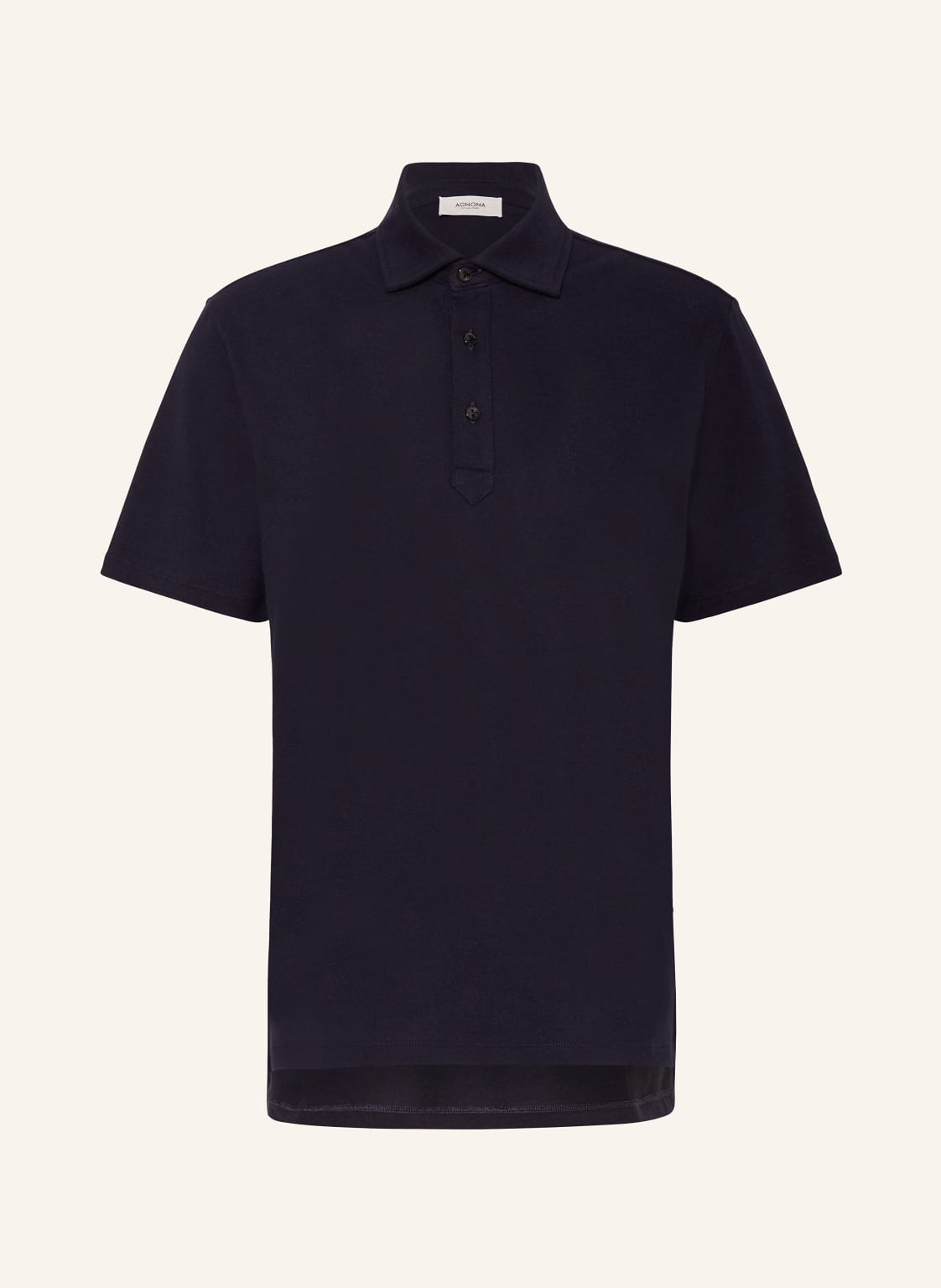 Agnona Piqué-Poloshirt blau von AGNONA