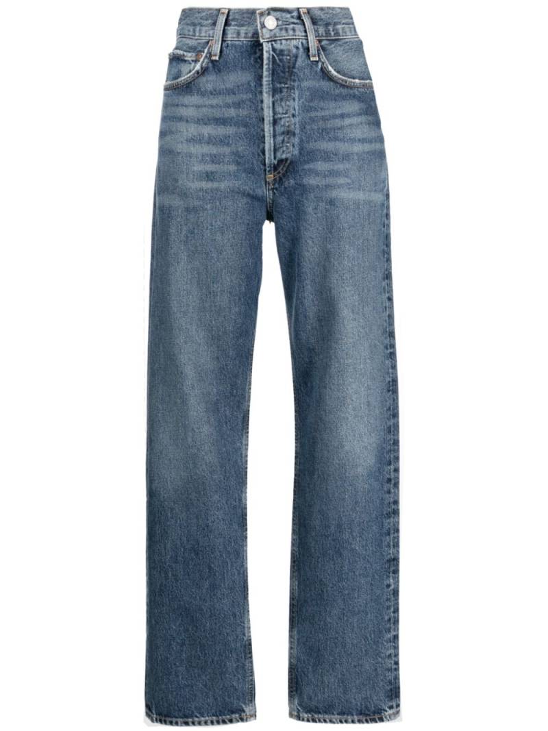 AGOLDE 90's high-rise tapered jeans - Blue von AGOLDE