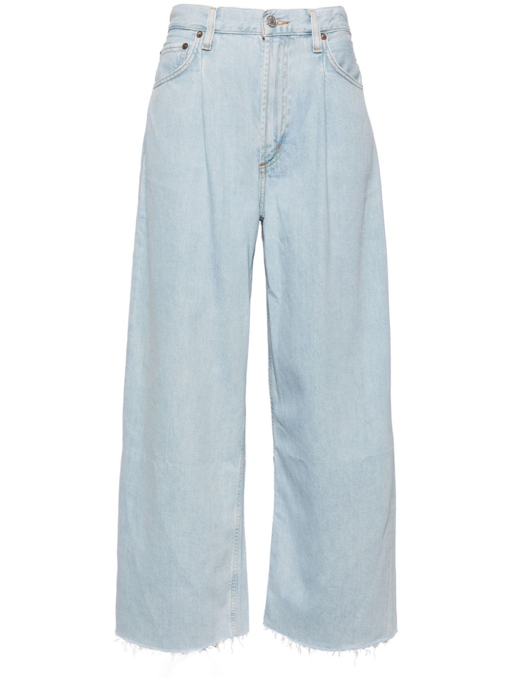 AGOLDE Dagna cropped jeans - Blue von AGOLDE