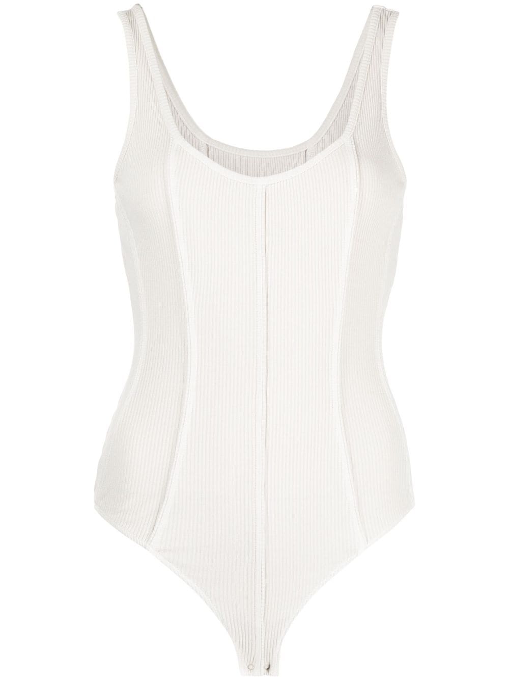 AGOLDE Elna slim-cut bodysuit - Neutrals von AGOLDE