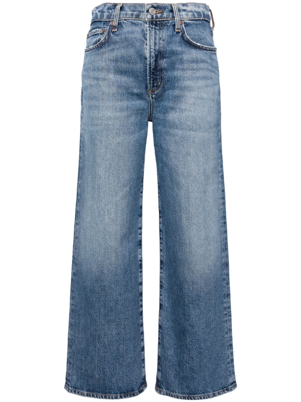 AGOLDE Harper cropped jeans - Blue von AGOLDE