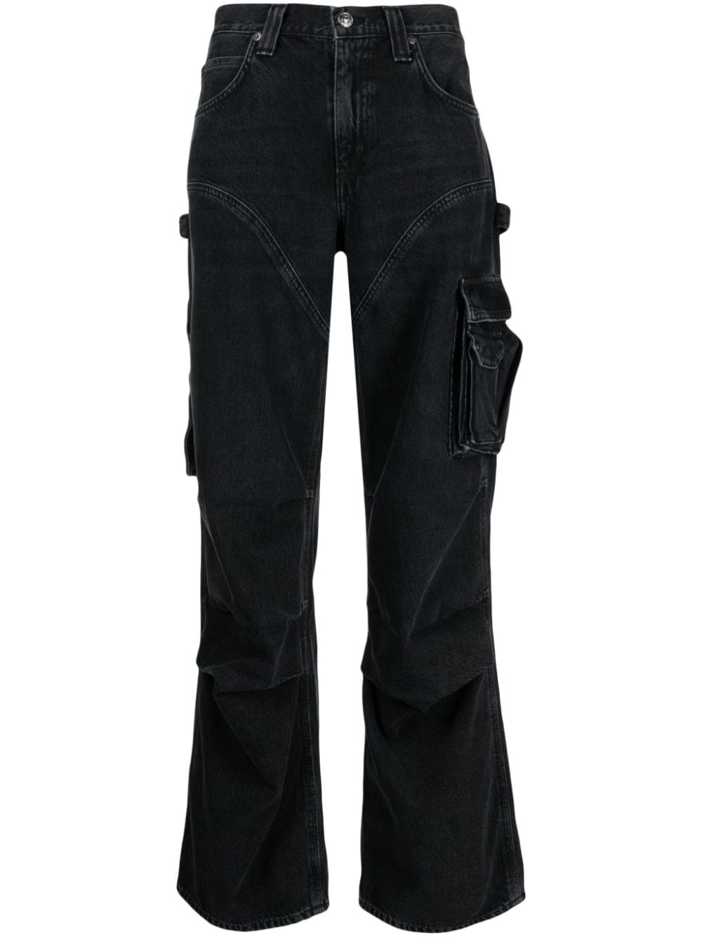 AGOLDE Nera straight-leg jeans - Black von AGOLDE