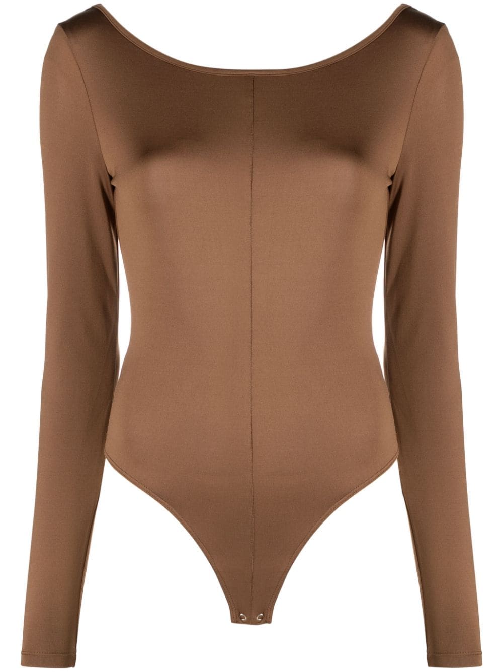 AGOLDE Paulette stretch-jersey bodysuit - Brown von AGOLDE