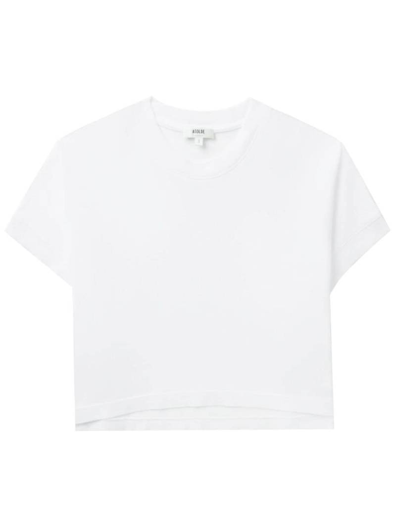 AGOLDE cropped cotton T-shirt - White von AGOLDE
