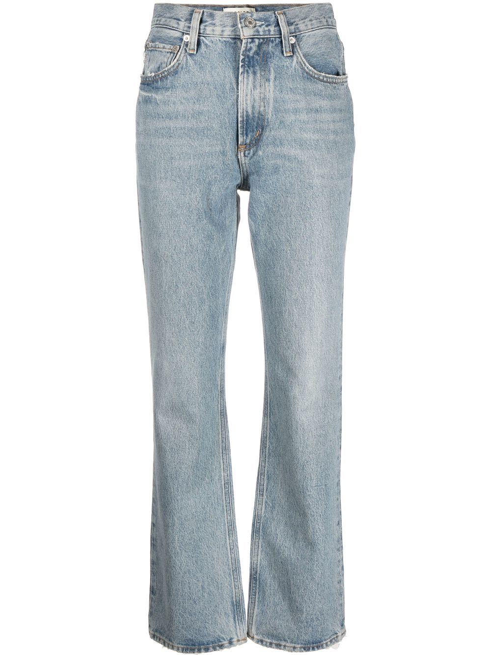 AGOLDE high-rise bootcut jeans - Blue von AGOLDE