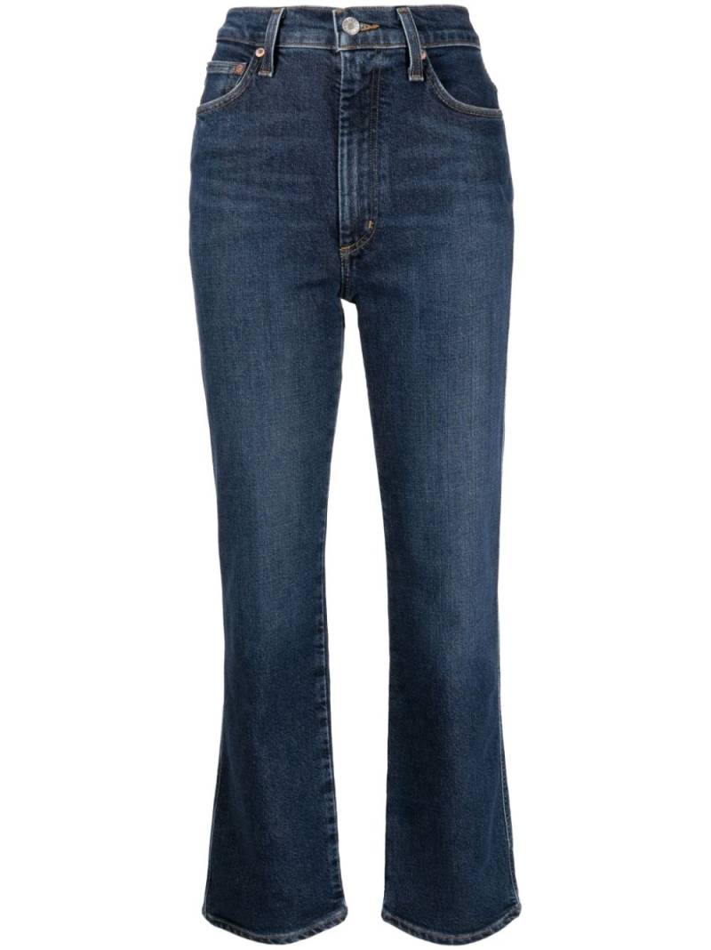 AGOLDE high-rise flared jeans - Blue von AGOLDE