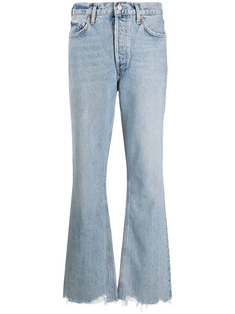 AGOLDE mid-rise bootcut jeans - Blue von AGOLDE