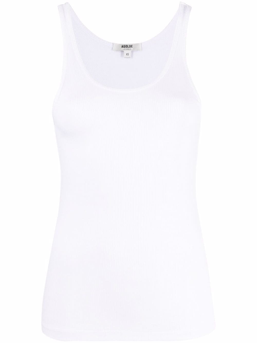 AGOLDE stretch tank top - White von AGOLDE